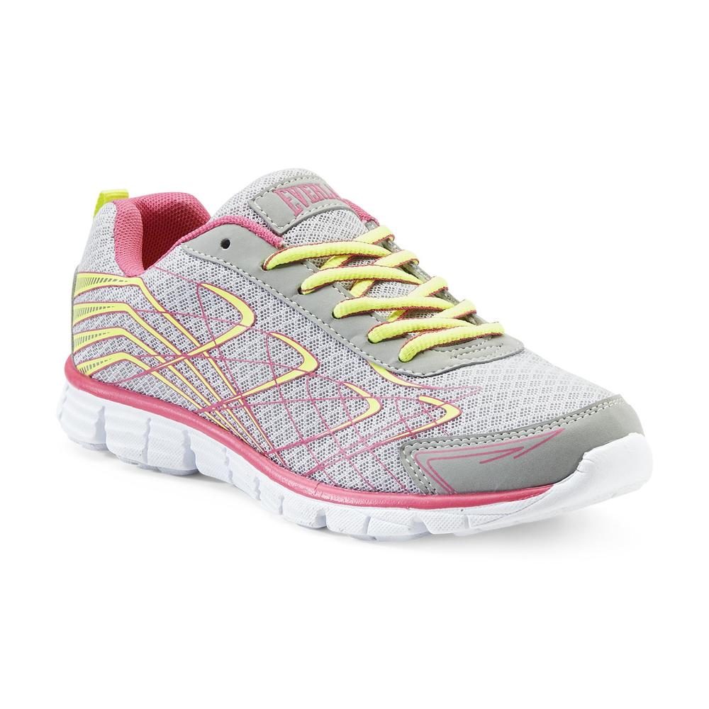 Everlast&reg; Women's Boomer Running Athletic Shoe - Grey/Pink/Yellow
