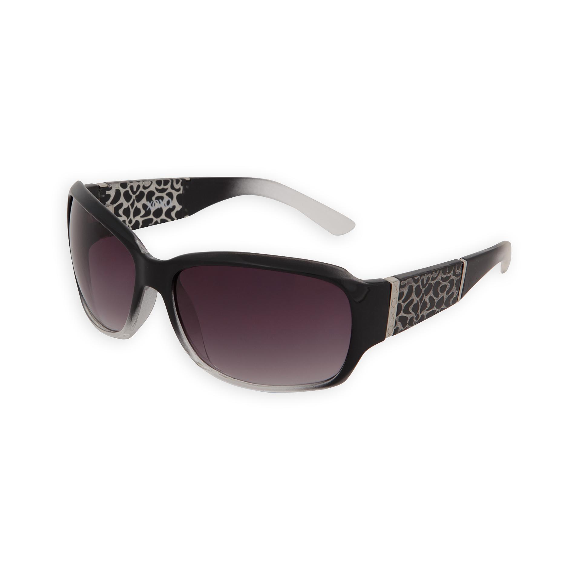 XOXO Women's Oversized Sunglasses - Leopard Print