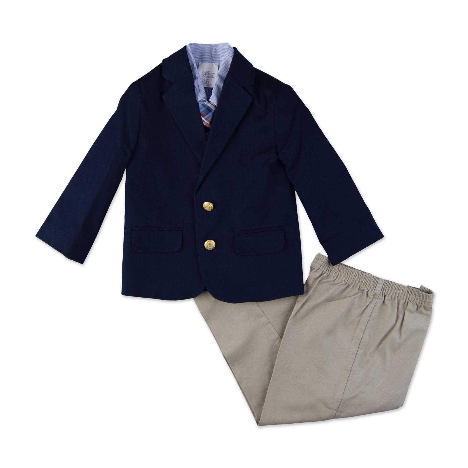 Jonathan Strong Toddler Boy's Sport Coat  Dress Shirt  Dress Pants & Necktie