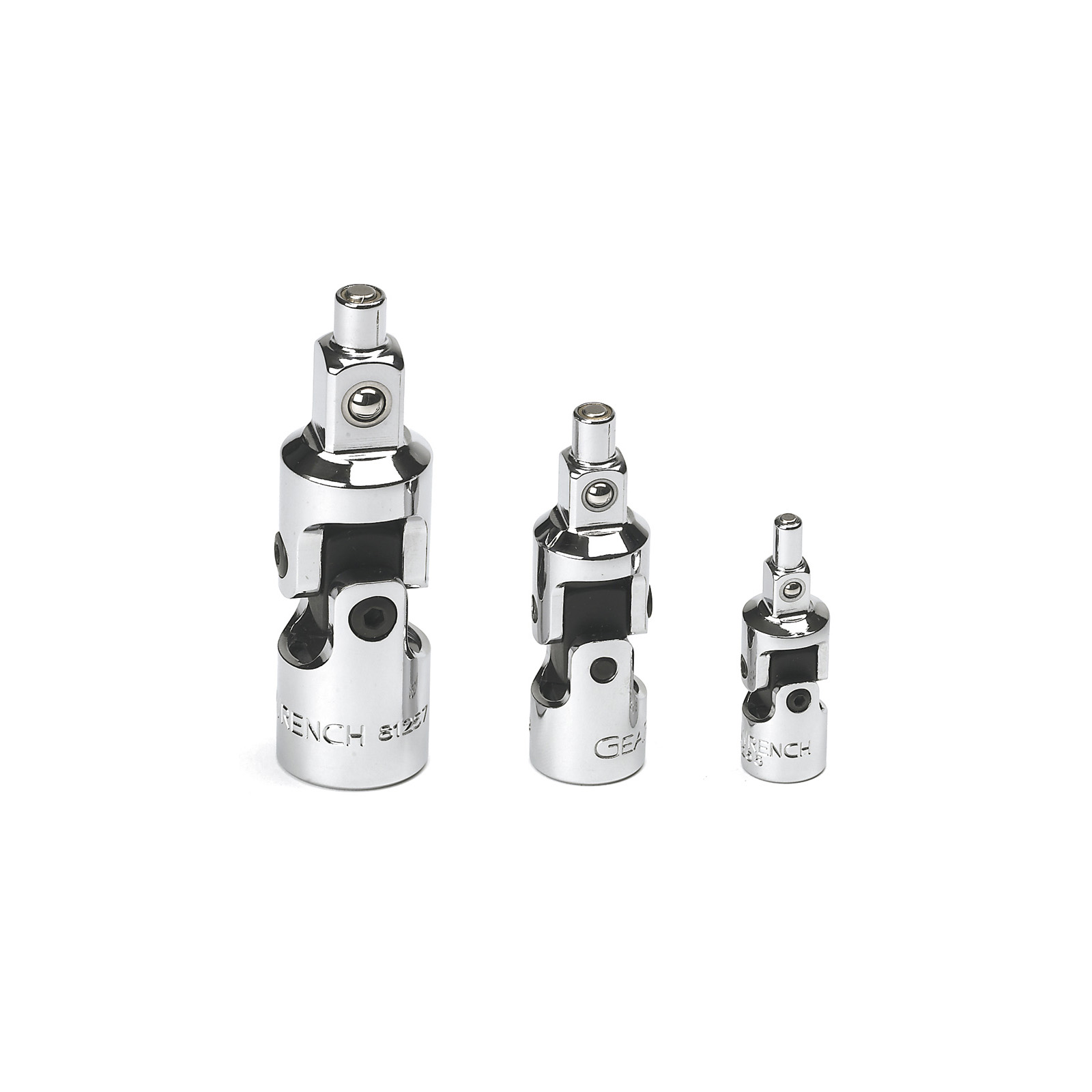 GearWrench 3-pc Magnetic Universal Joint Set