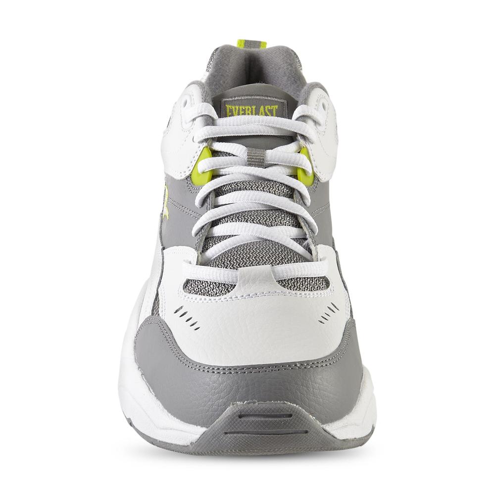 Everlast&reg; Sport Men's Louis Grey/White/Lime Lace-Up Athletic Shoe - Wide Width