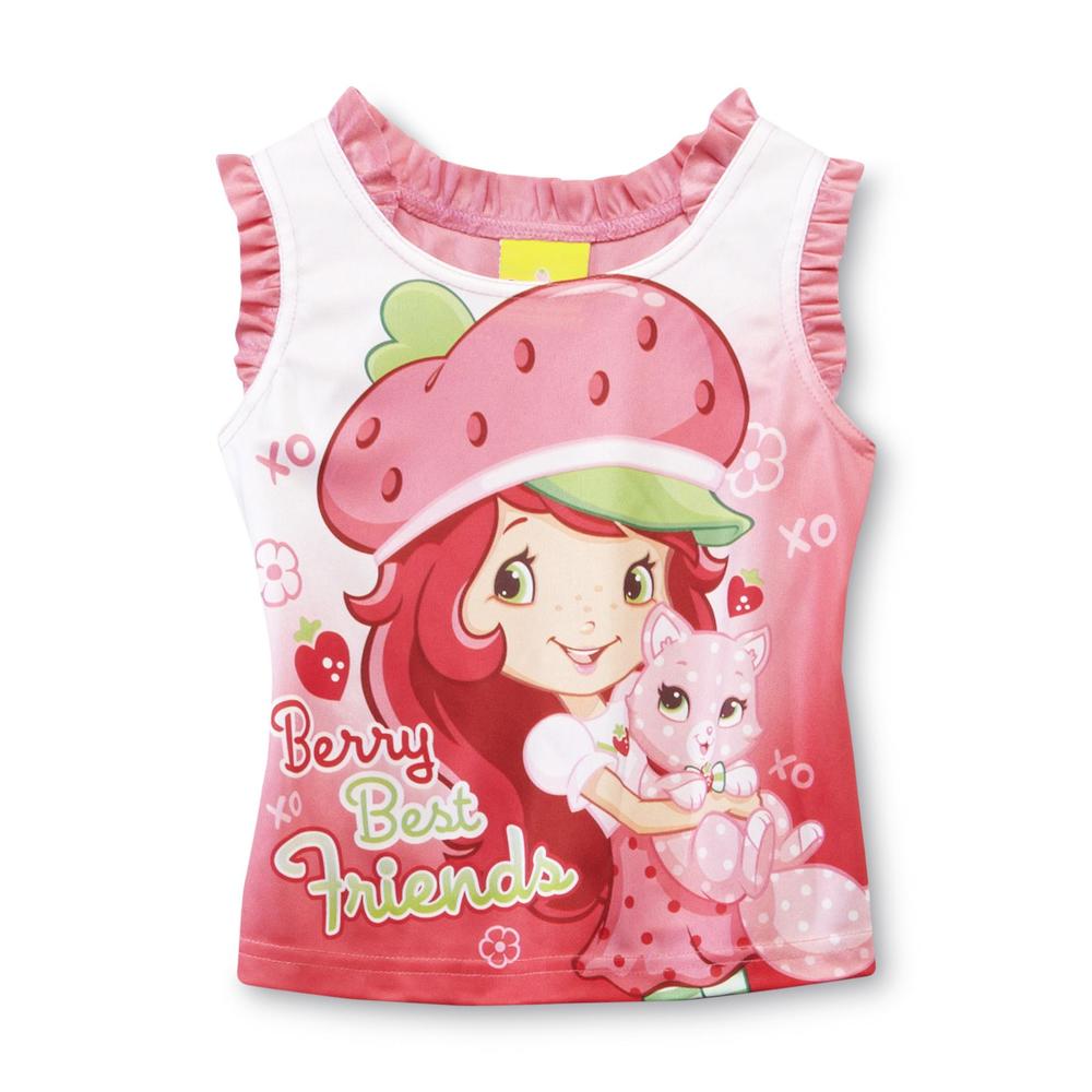Strawberry Shortcake Toddler Girl's Pajama Top & Shorts