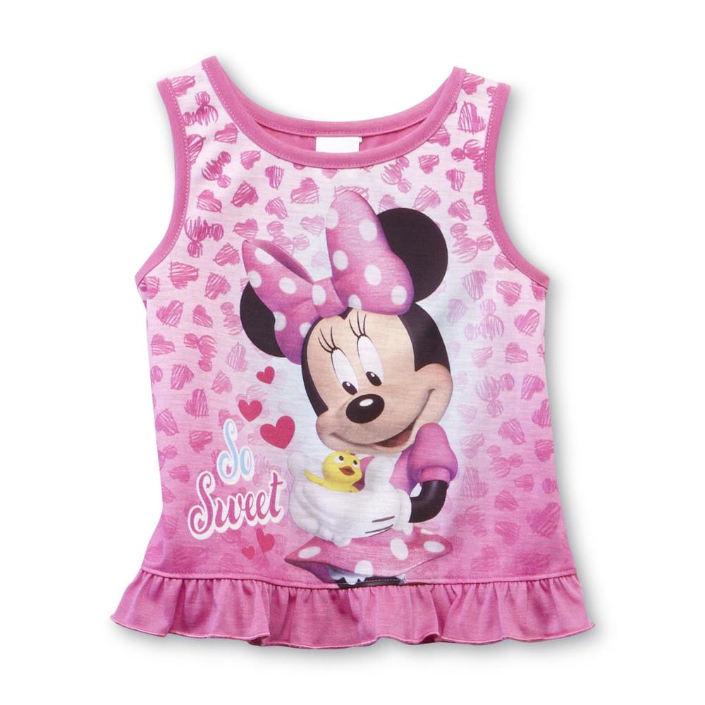 Disney Infant & Toddler Girl's Minnie Mouse Pajama Top & Shorts - So Sweet
