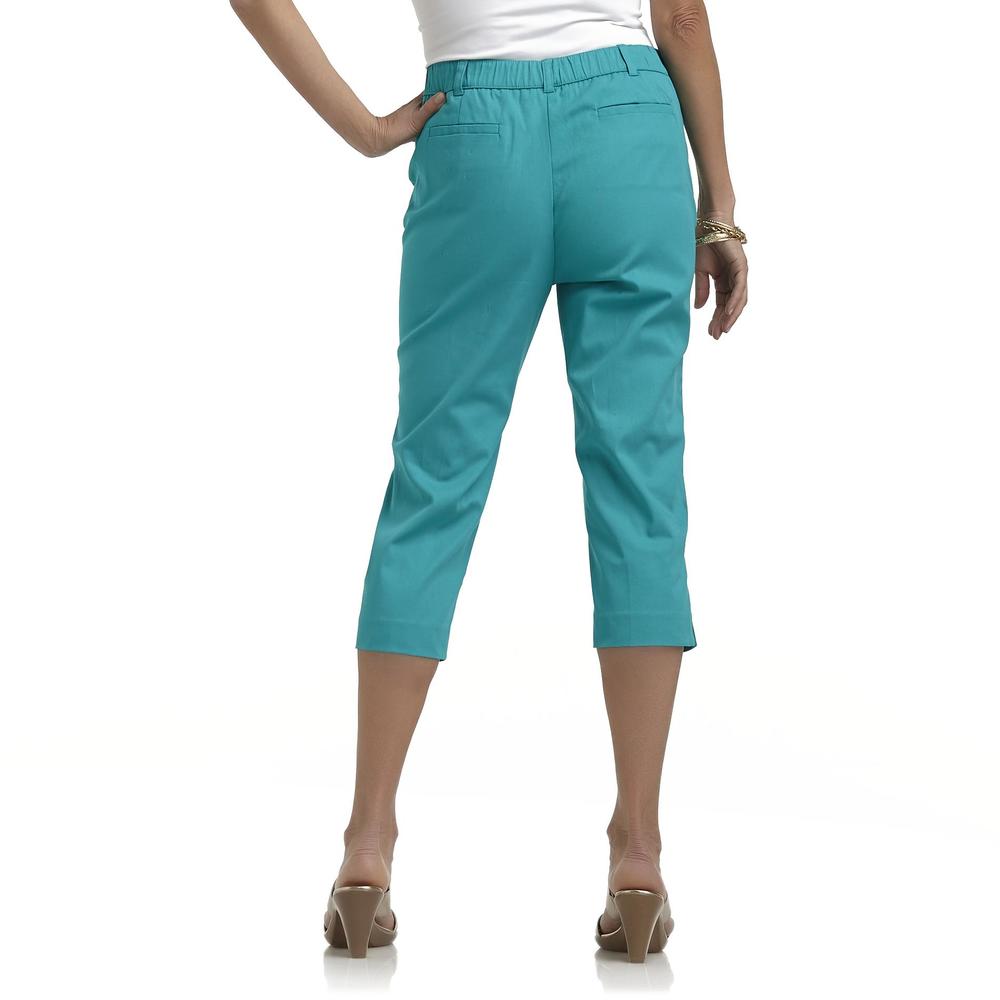 Laura Scott Women's Slimming Capri Pants