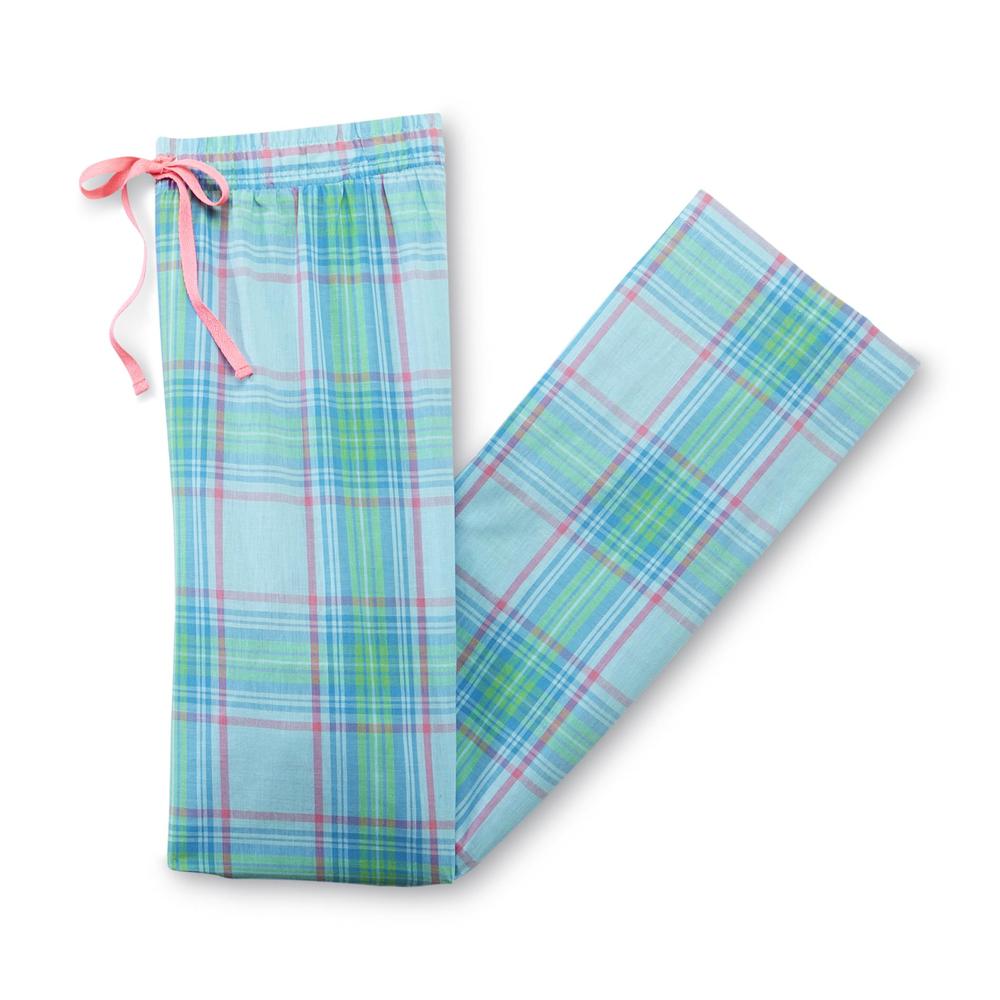 Joe Boxer Women's Woven Pajama Pants - Plaid