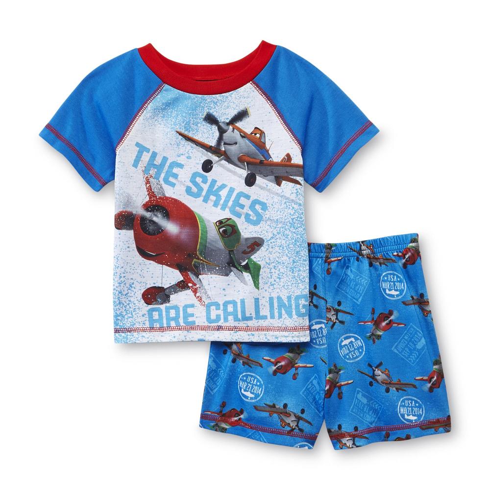 Disney Planes Toddler Boy's Pajama Shirt & Shorts - Dusty