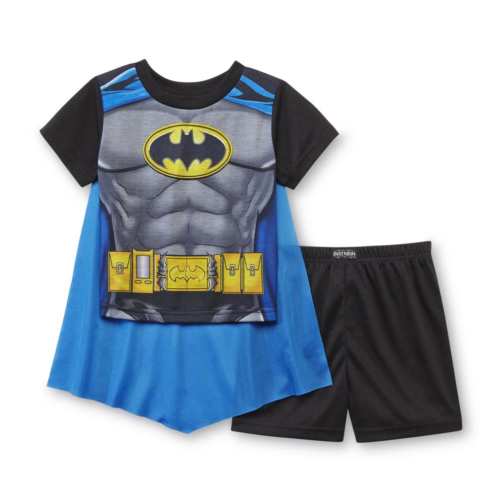 DC Comics Batman Toddler Boy's Pajama Shirt & Shorts