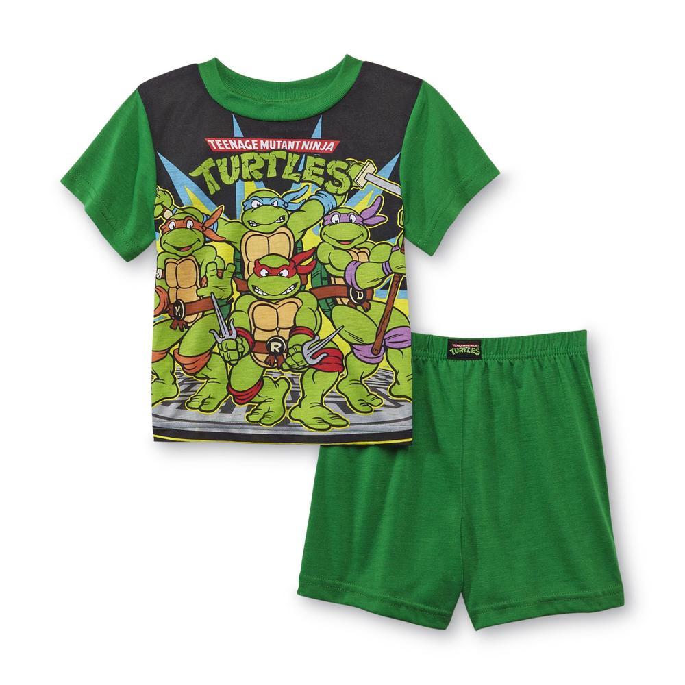 Nickelodeon Teenage Mutant Ninja Turtles Toddler Boy's Pajama Shirt & Shorts