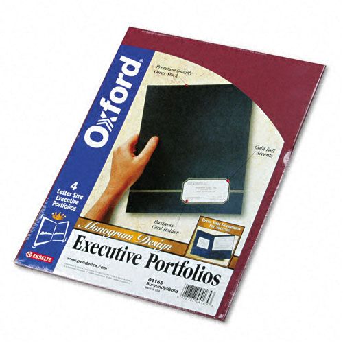 Oxford OXF04165 Monogram Series Executive Business Portfolio