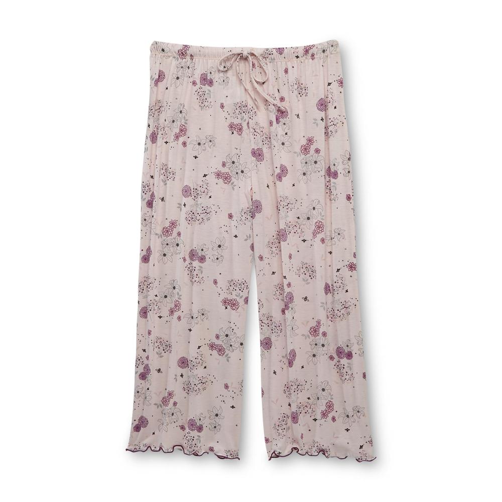 Jaclyn Intimates Women's Pajama Shirt & Pants - Floral