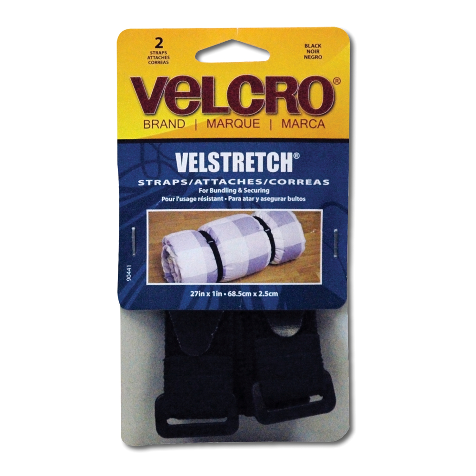 Velcro 2 - 27" Straps: Velstretch