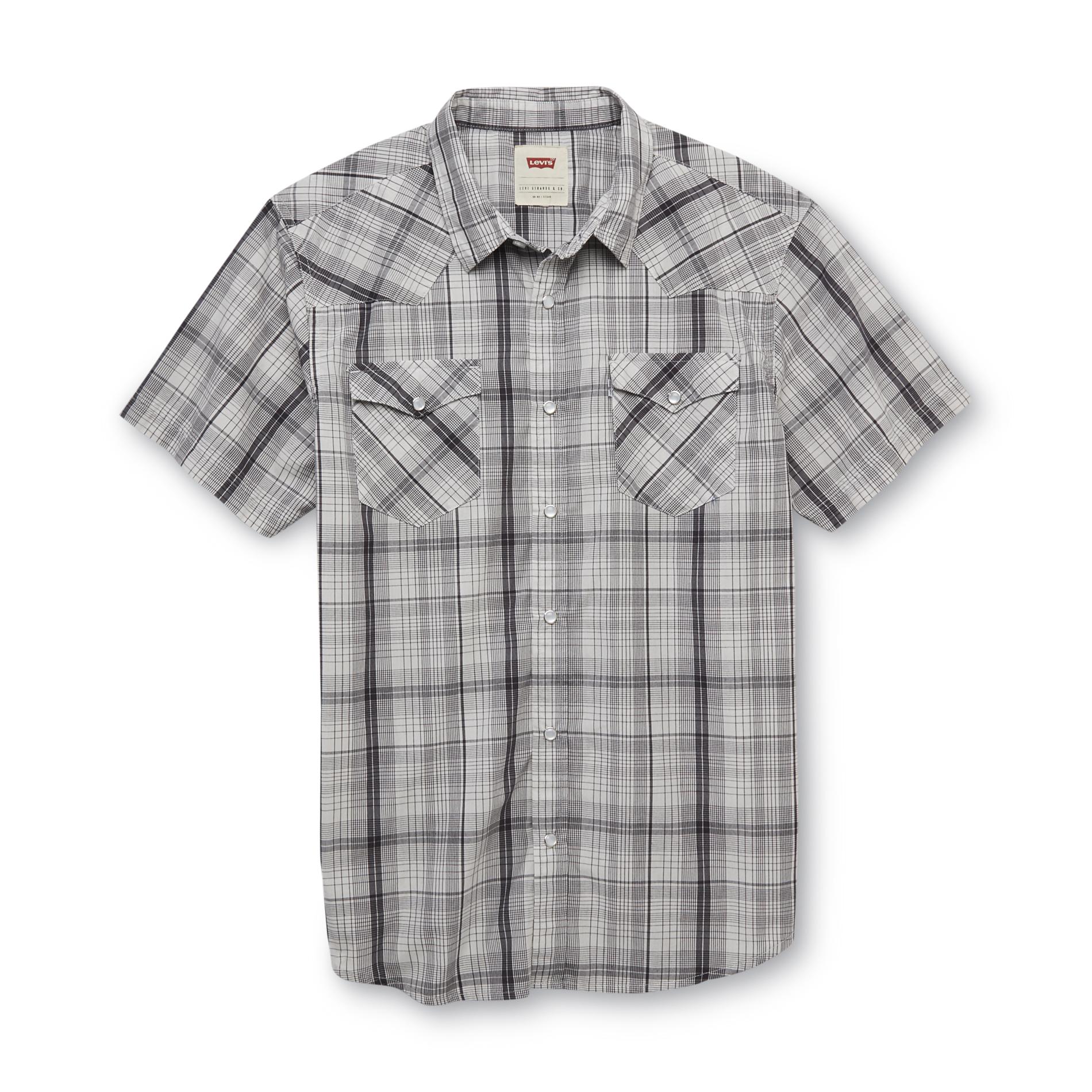 Levi's Men's Short-Sleeve Woven Shirt - Plaid