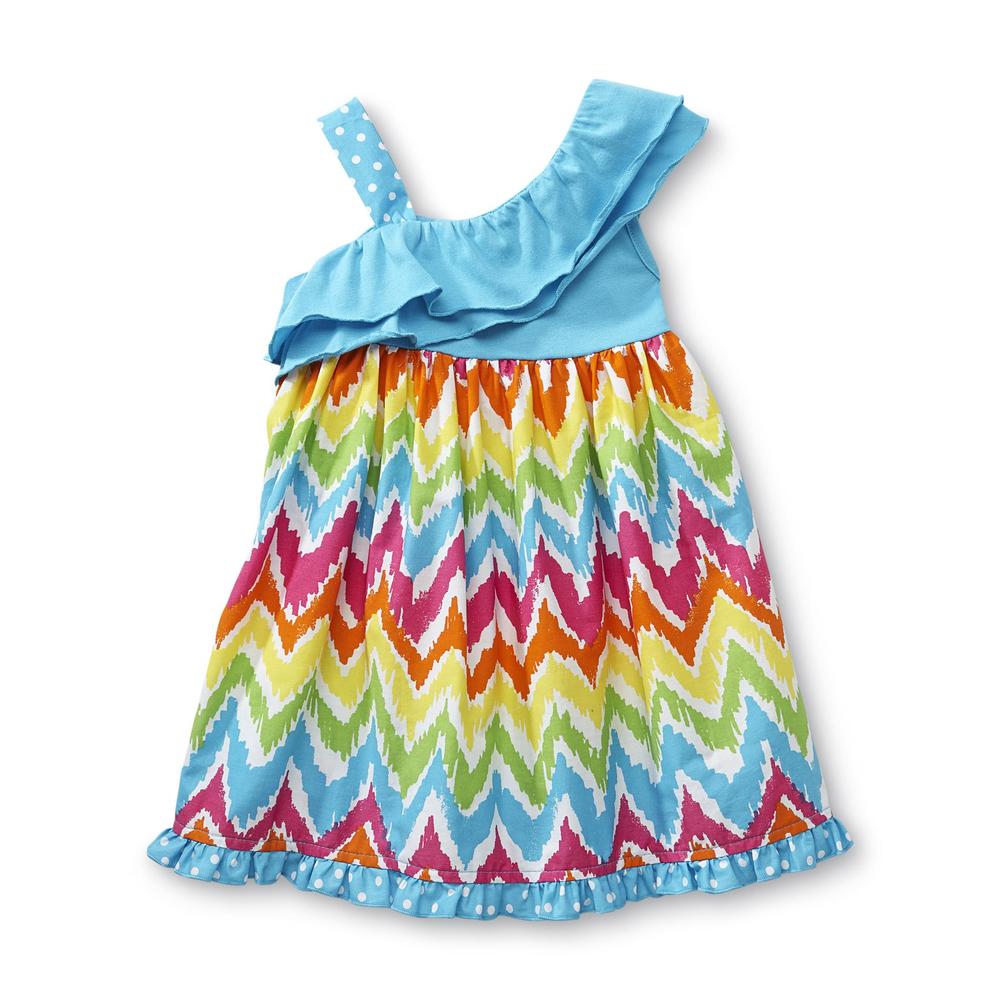 WonderKids Infant & Toddler Girl's Sundress - Rainbow Chevron Print