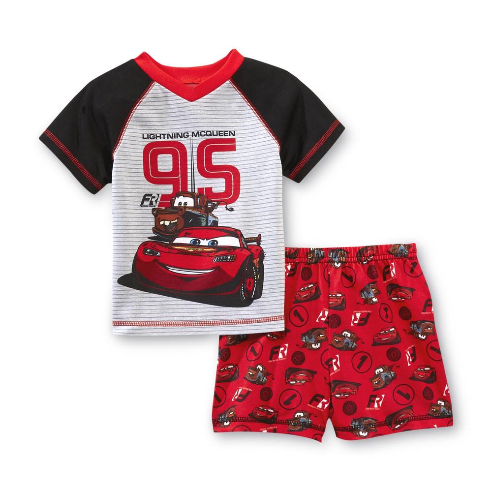 Disney Infant & Toddler Boy's Pajama Shirt & Shorts - Lightning McQueen