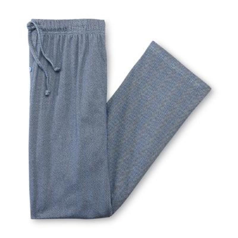 Joe Boxer Men's Brushed Knit Pajama Pants - Herringbone