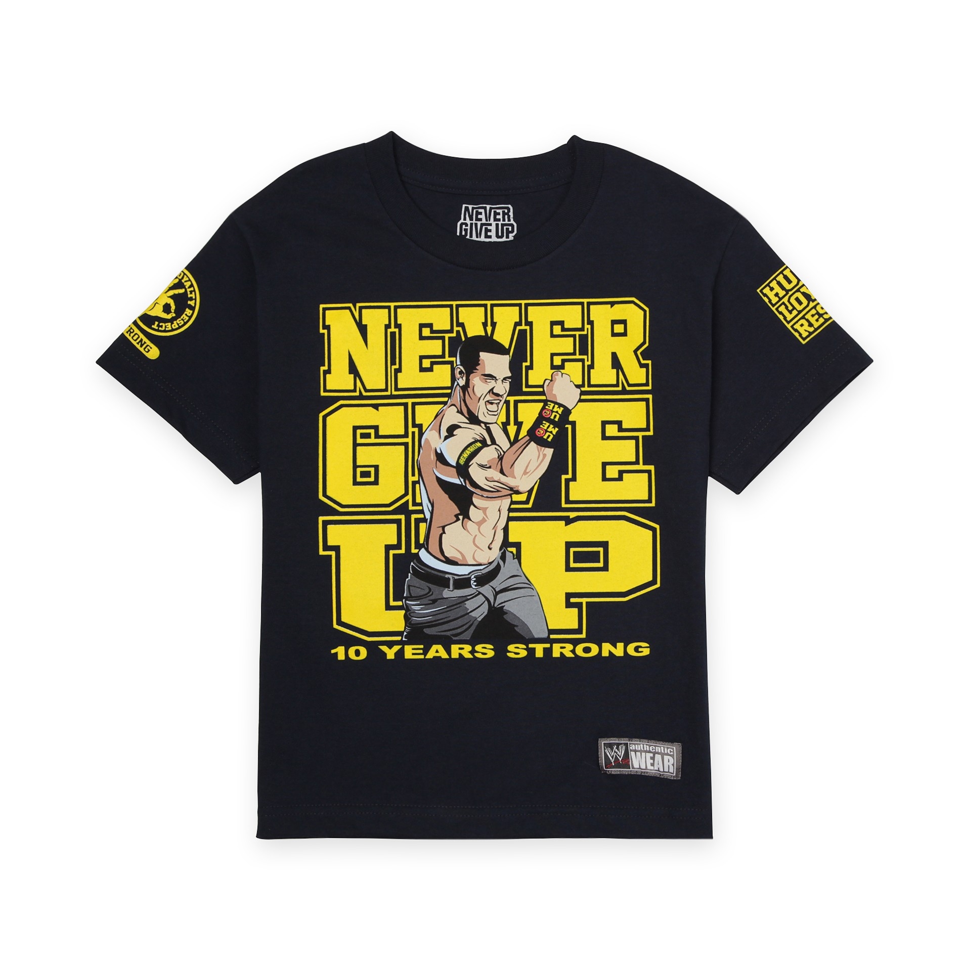 WWE Boy's Graphic T-Shirt - Never Give Up