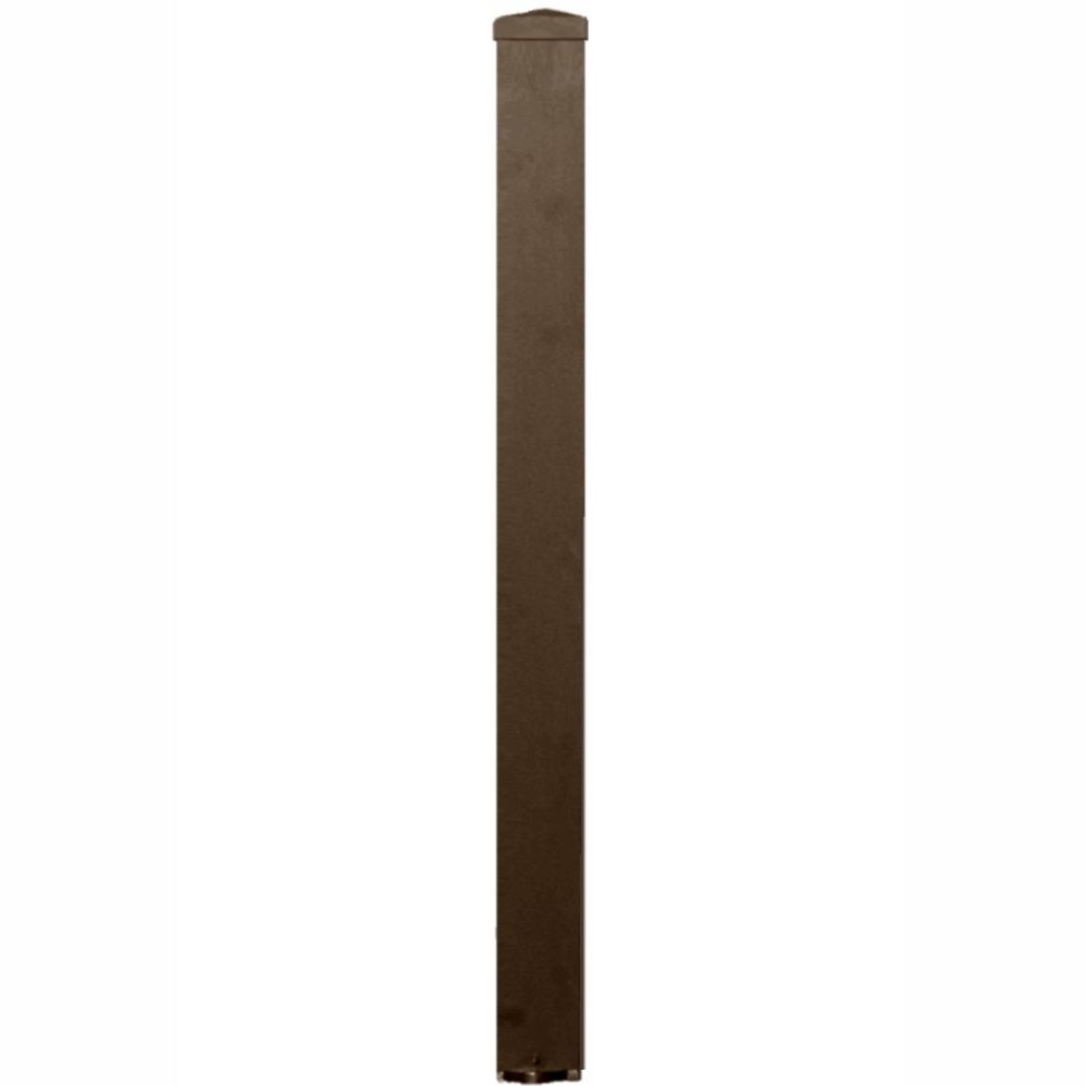Contractor Building Products Aluminum Contractor Post 3x3 in. Structural  96 in. Tall - Bronze