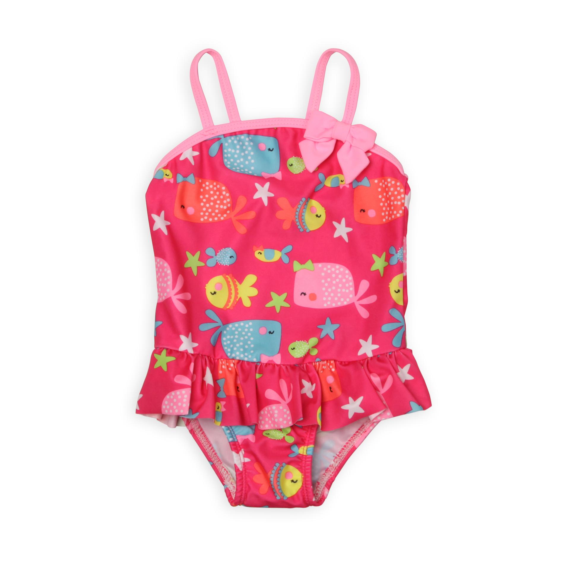 Joe Boxer Infant & Toddler Girl's Tutu Swimsuit - Fish