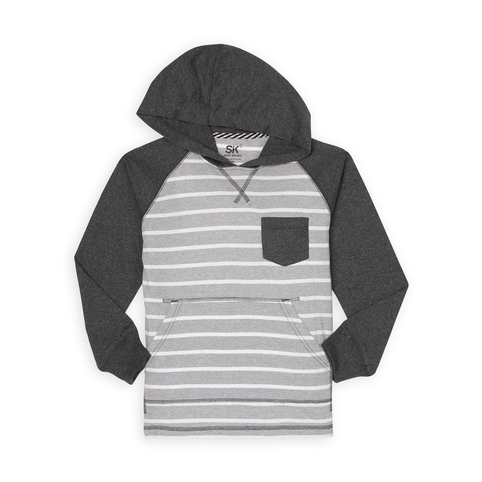 SK2 Boy's Knit Hoodie - Striped