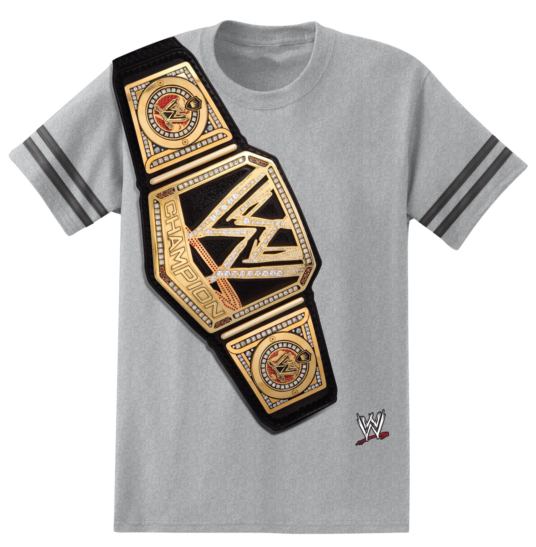 WWE Boy's Graphic T-Shirt - WrestleMania Belt