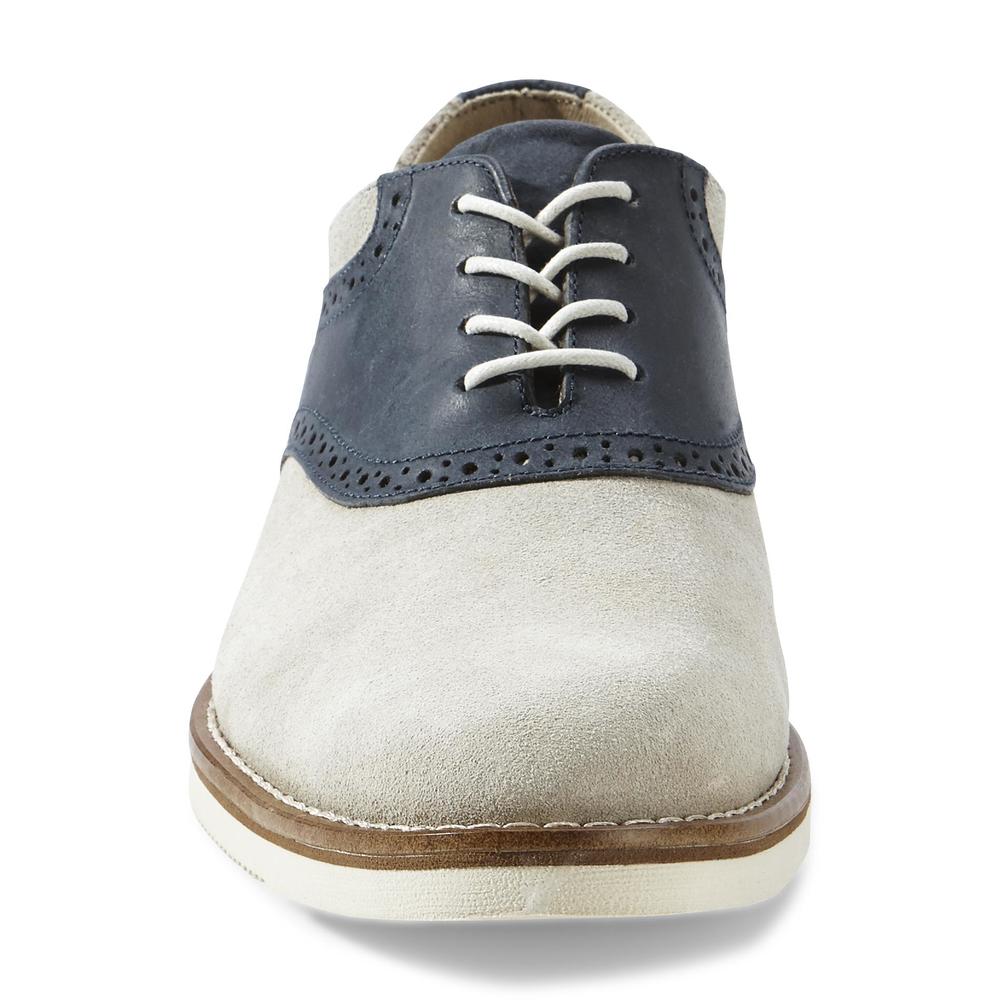 Dockers Men's Morley Beige/Navy Casual Oxford Shoe