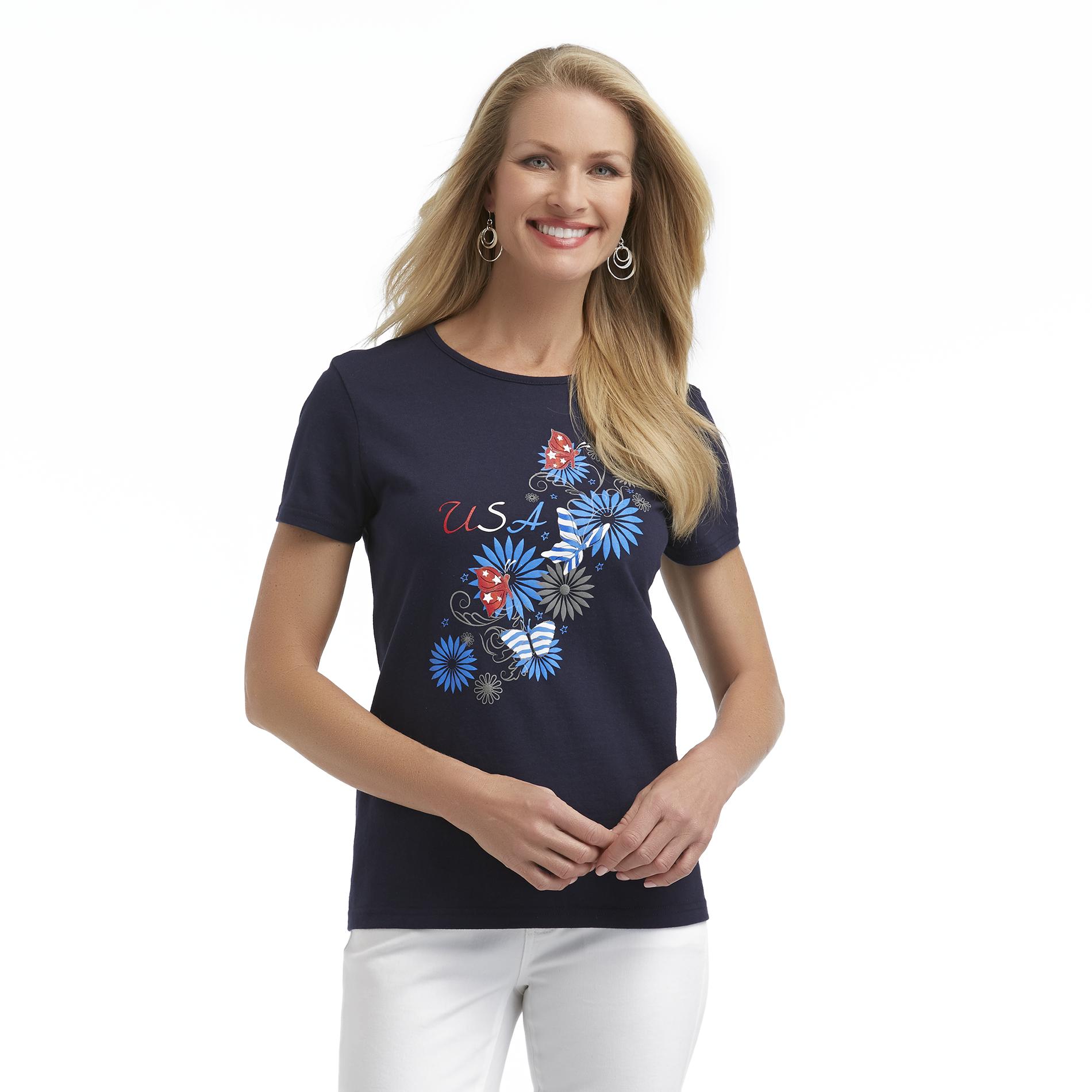 Holiday Editions Women's Graphic T-Shirt - USA