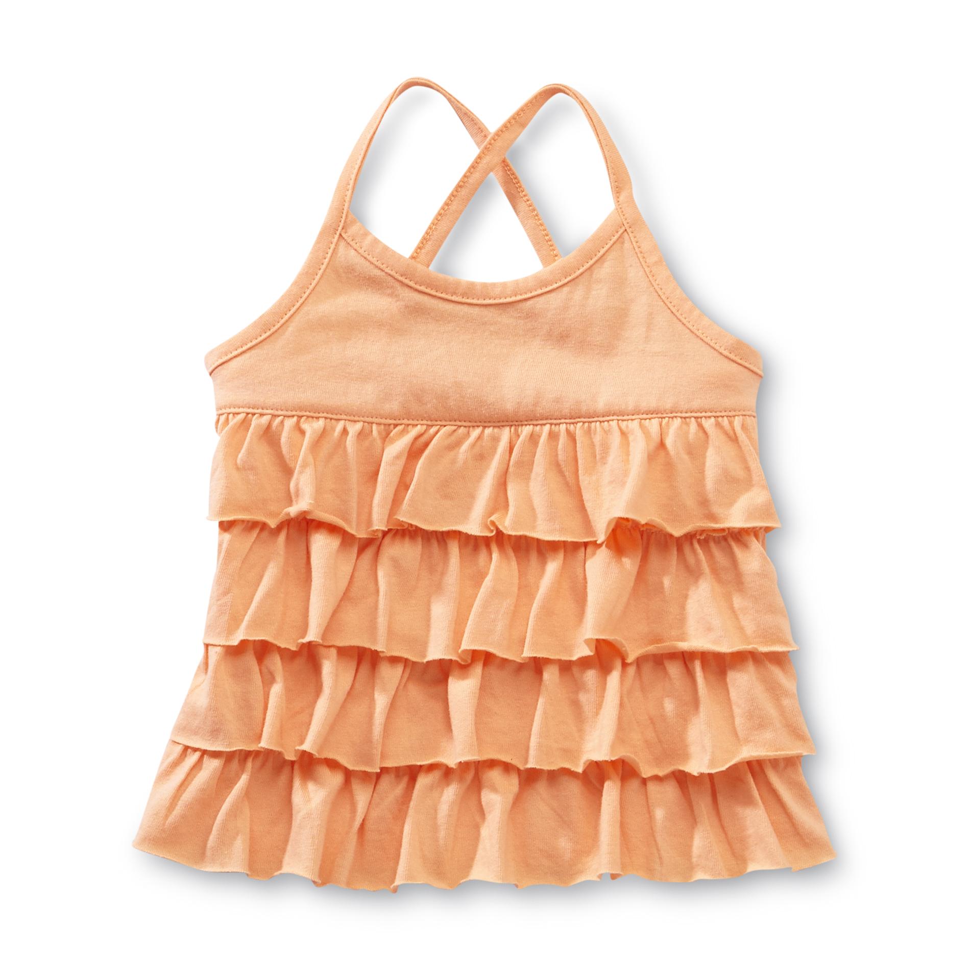 Toughskins Infant & Toddler Girl's Tiered Ruffle Tank Top
