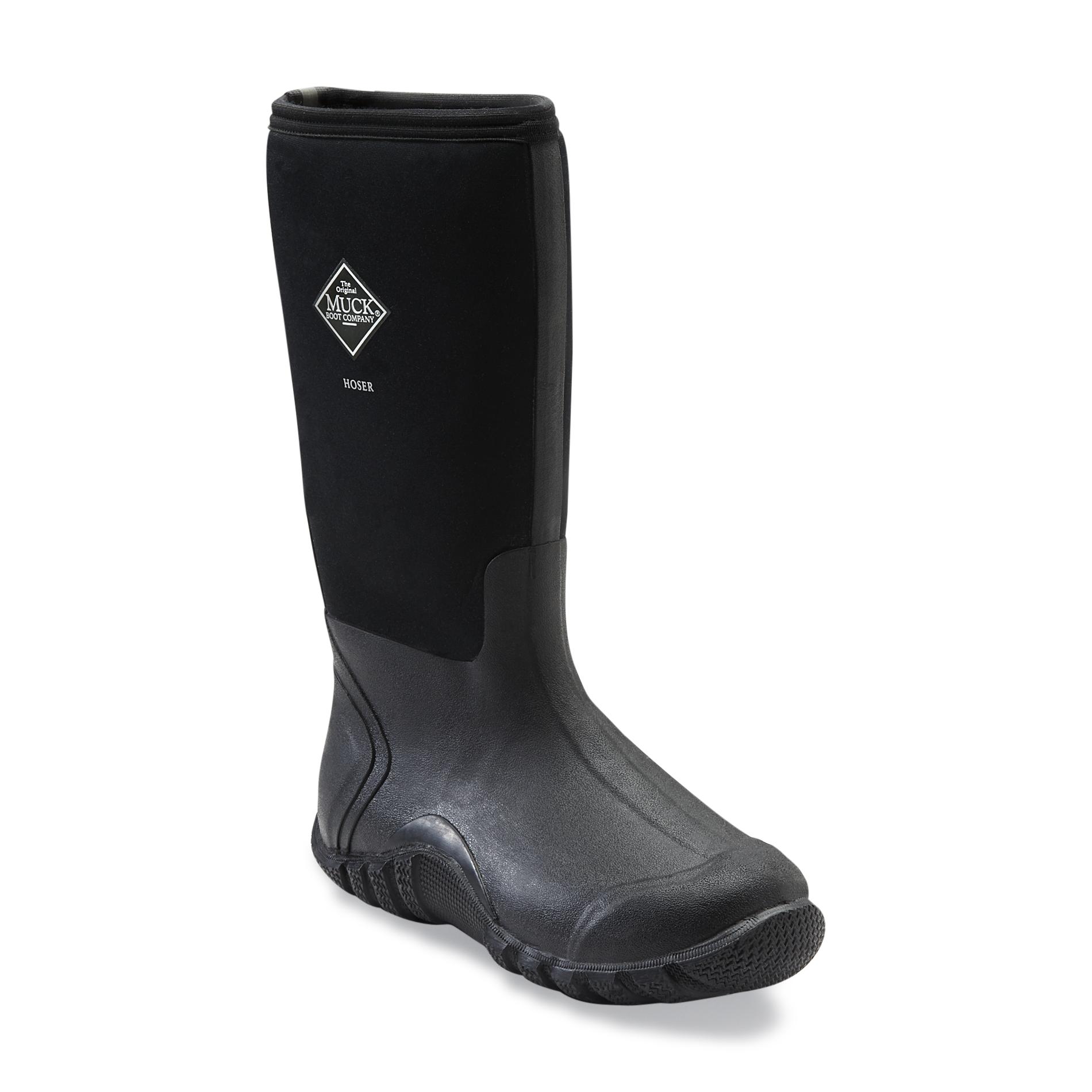 The Original Muck Boot Company Men's Hoser 14" Breathable Pull-On Boot - Black