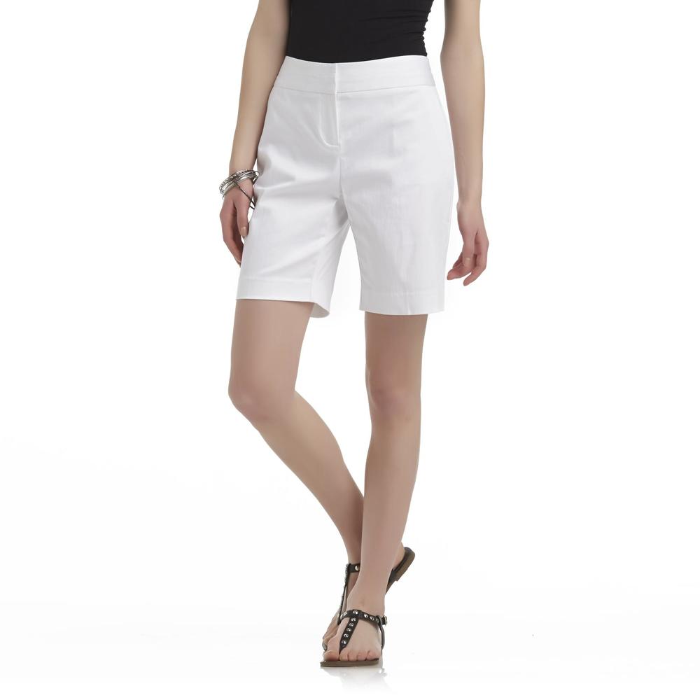 Attention Women's Contemporary-Fit Trouser Shorts