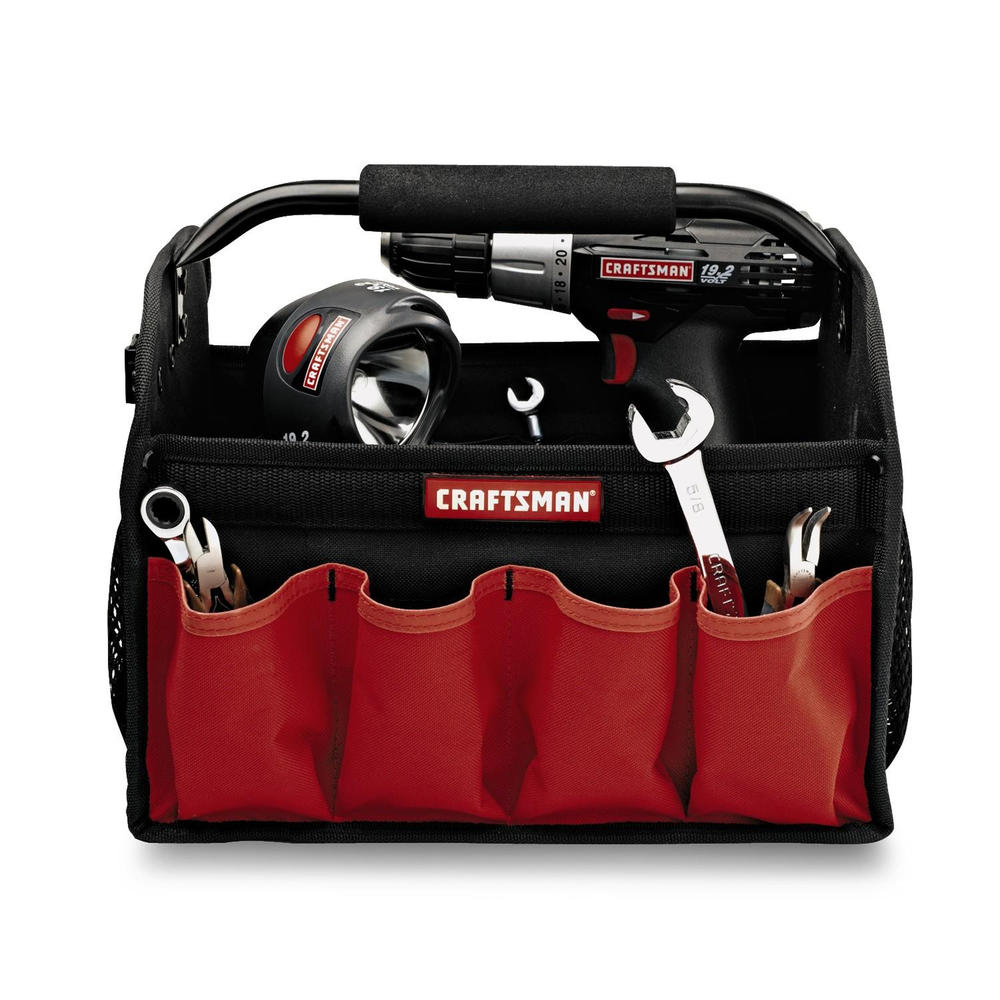 Craftsman 12 in. Tool Tote-Red