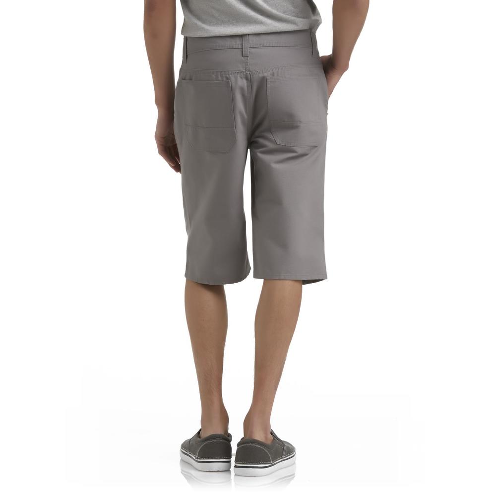 Roebuck & Co. Men's Flat Front Canvas Shorts