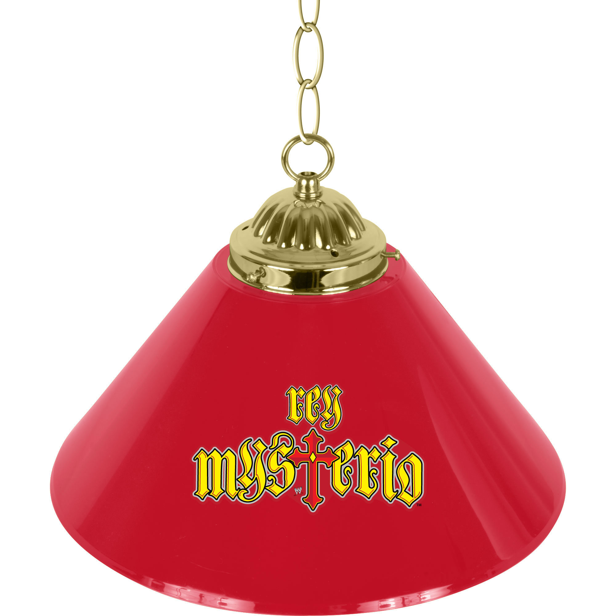 Trademark Global WWE Rey Mysterio 14 Inch Single Shade Bar Lamp