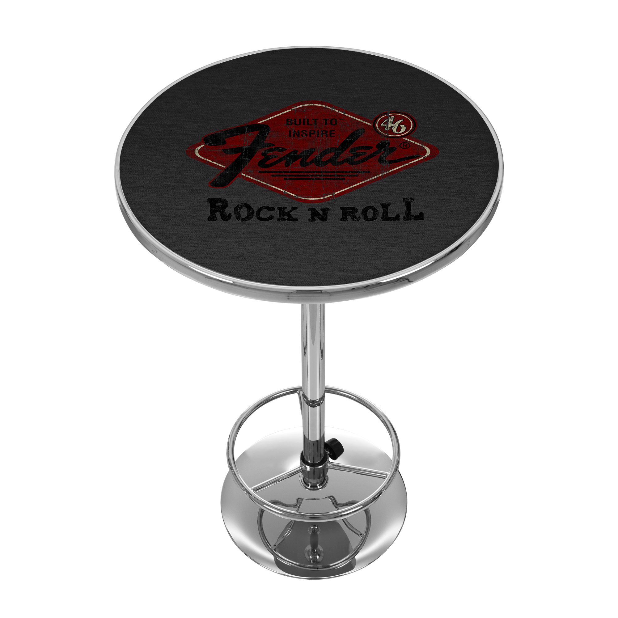 Trademark Global Fender Rock N Roll Pub Table