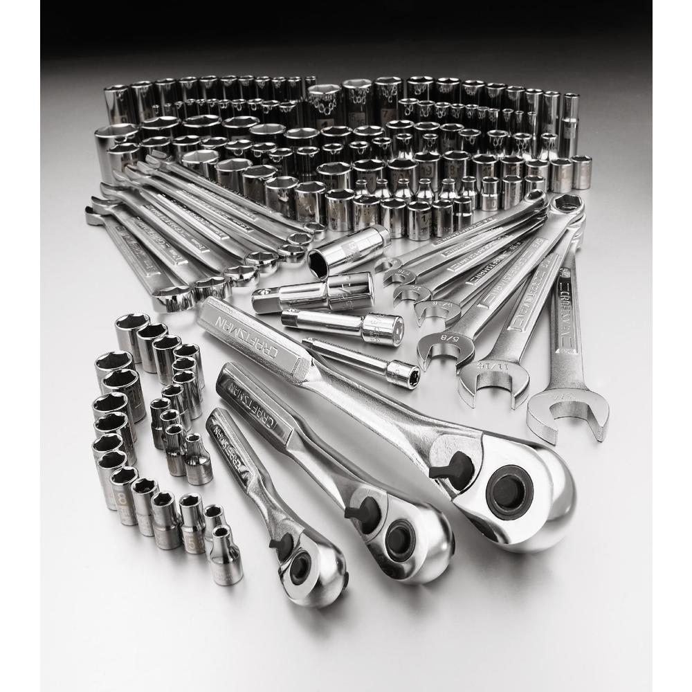 Craftsman 145 pc. All Steel Easy-To-Read Mechanics Tool Set
