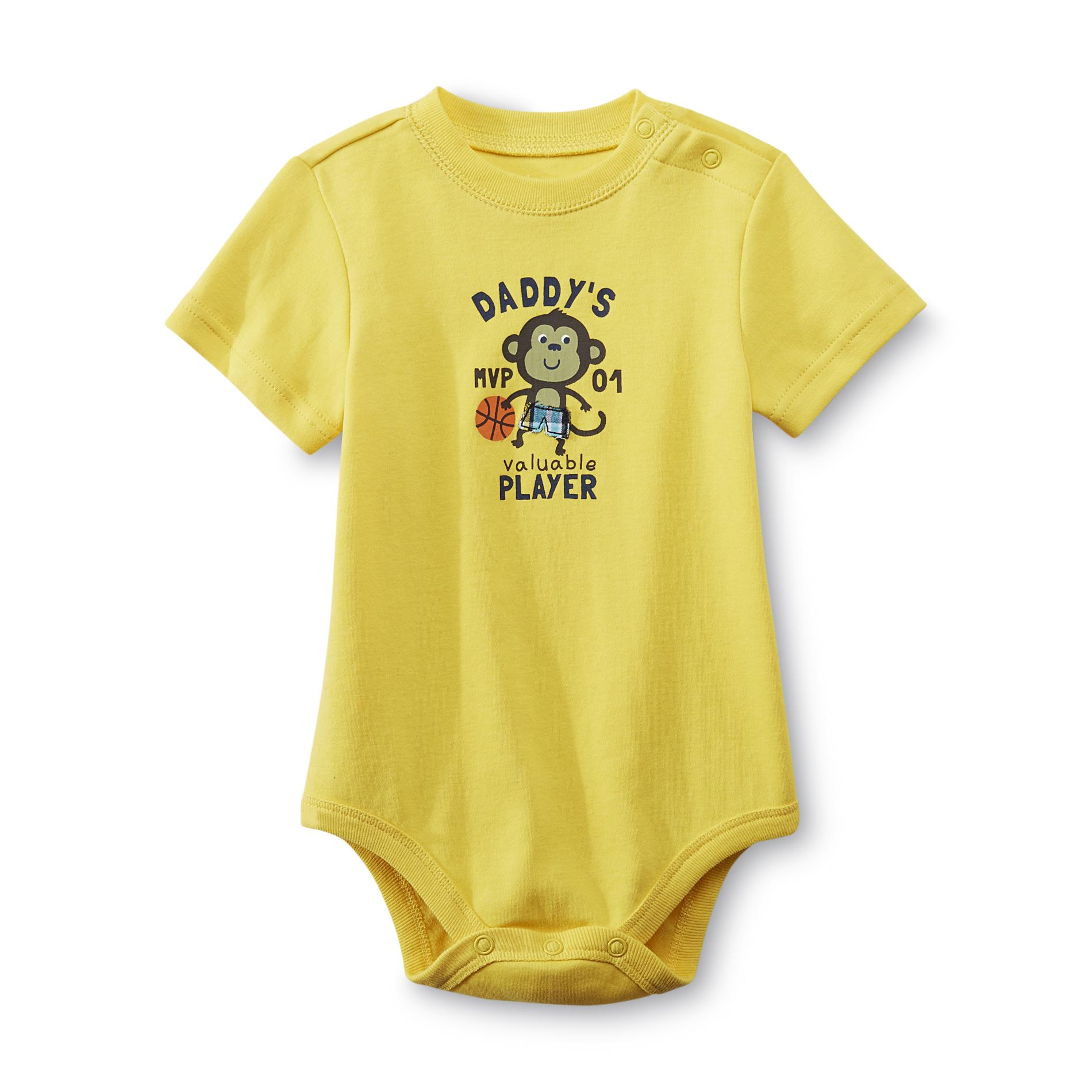 Little Wonders Newborn & Infant Boy's Bodysuit - Basketball