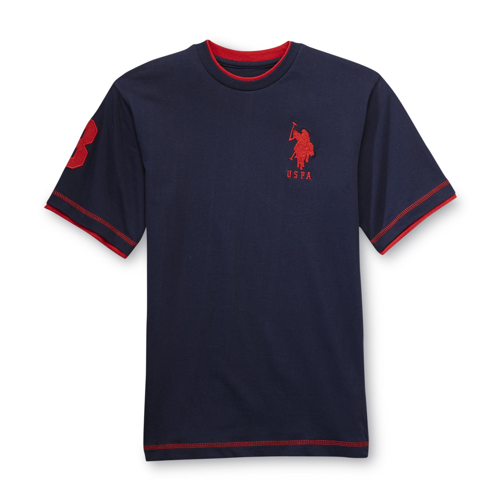 U.S. Polo Assn. Boy's Layered-Look T-Shirt