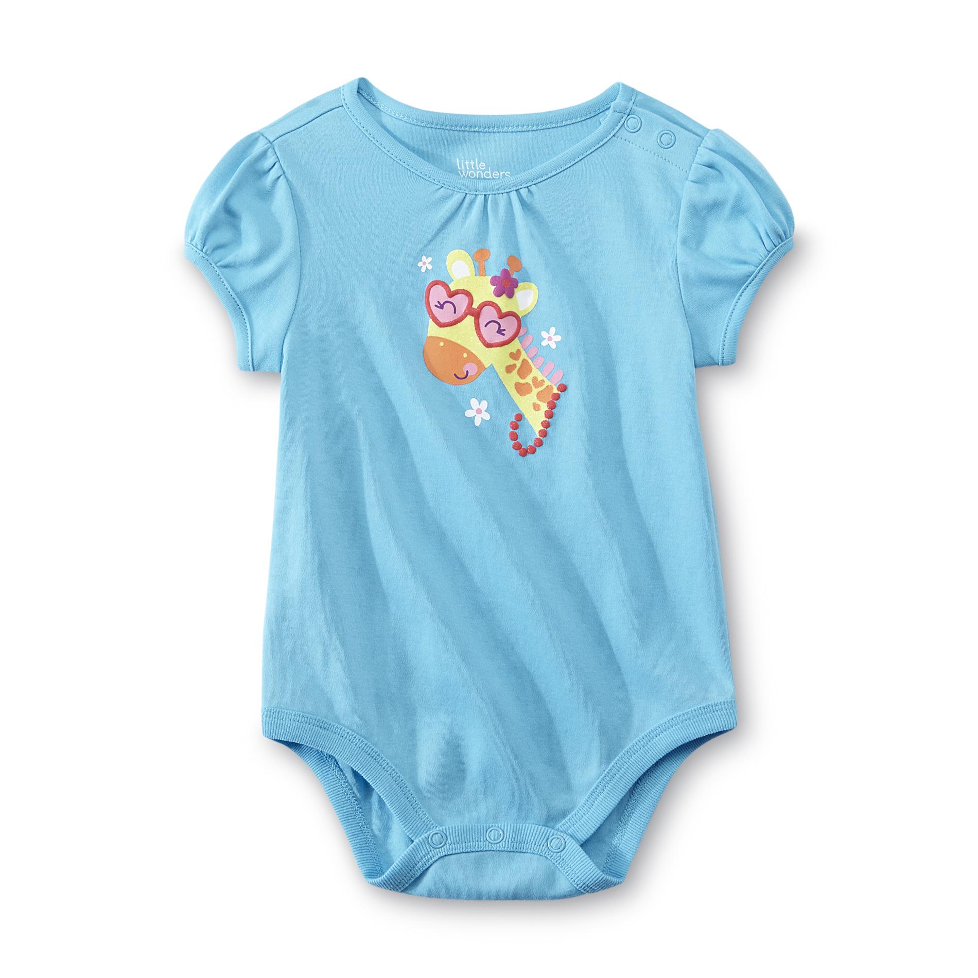 Little Wonders Newborn & Infant Girl's Bodysuit - Giraffe