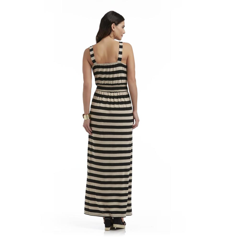 Metaphor Women's Maxi Dress - Striped