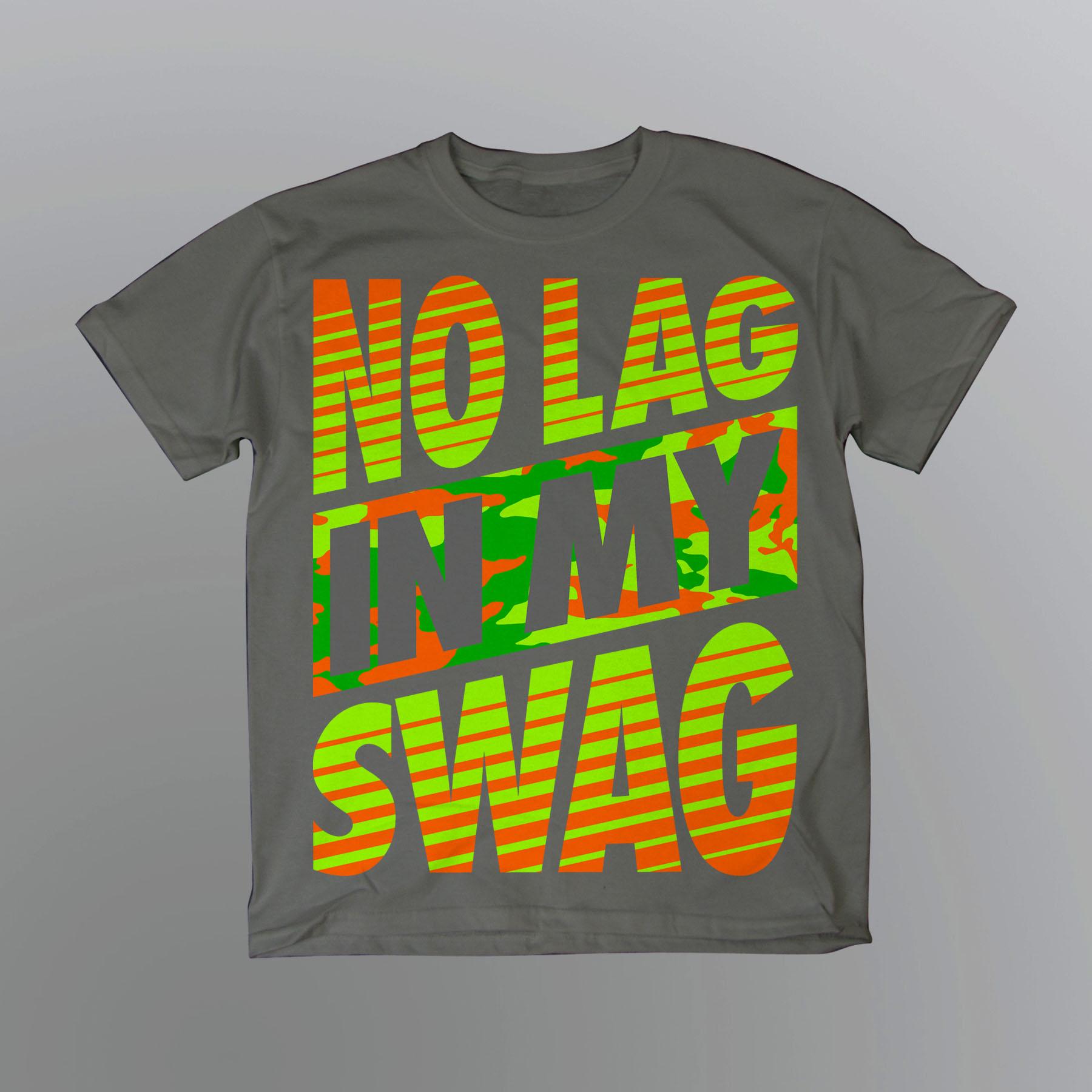 Boy's Graphic T-Shirt - No Lag In My Swag