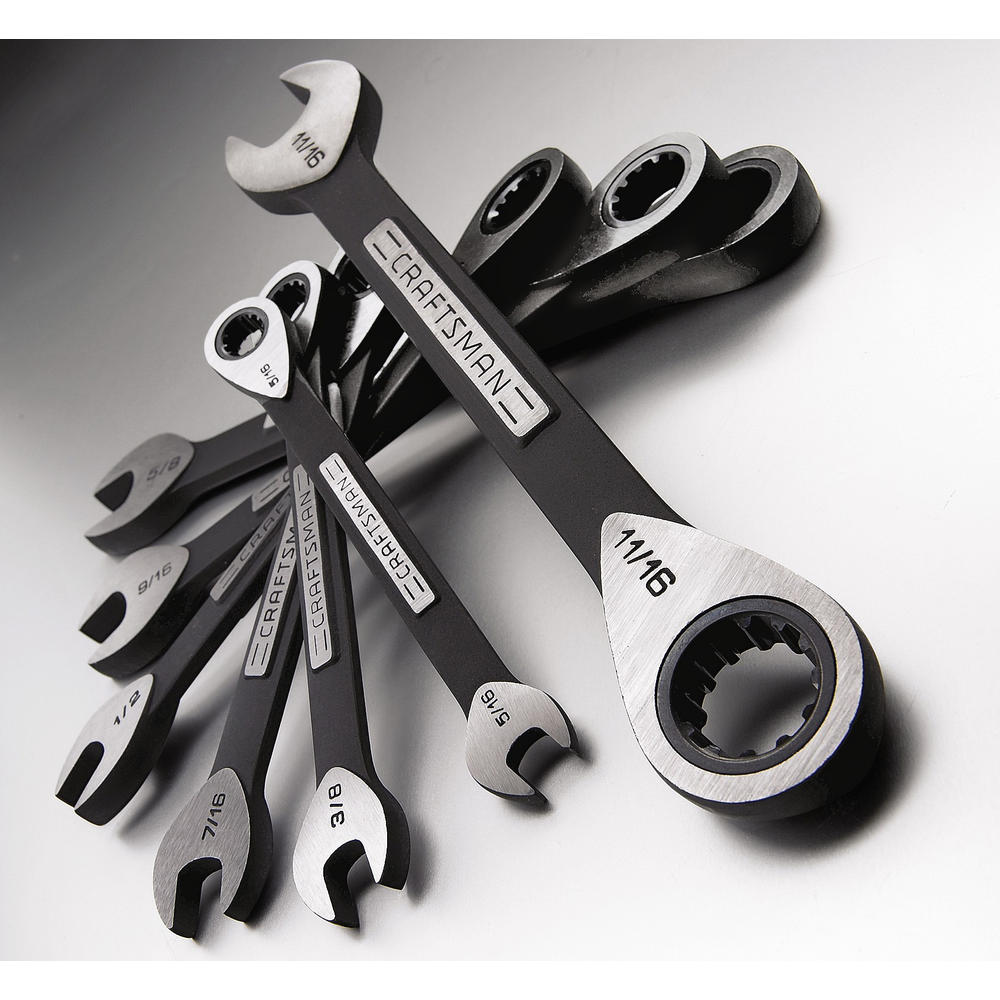 Craftsman 7 pc. Universal Standard Ratcheting Wrench Set