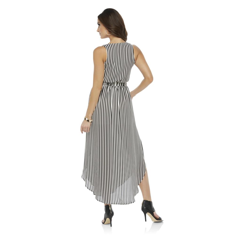 Kardashian Kollection Women's Maxi Dress - Striped