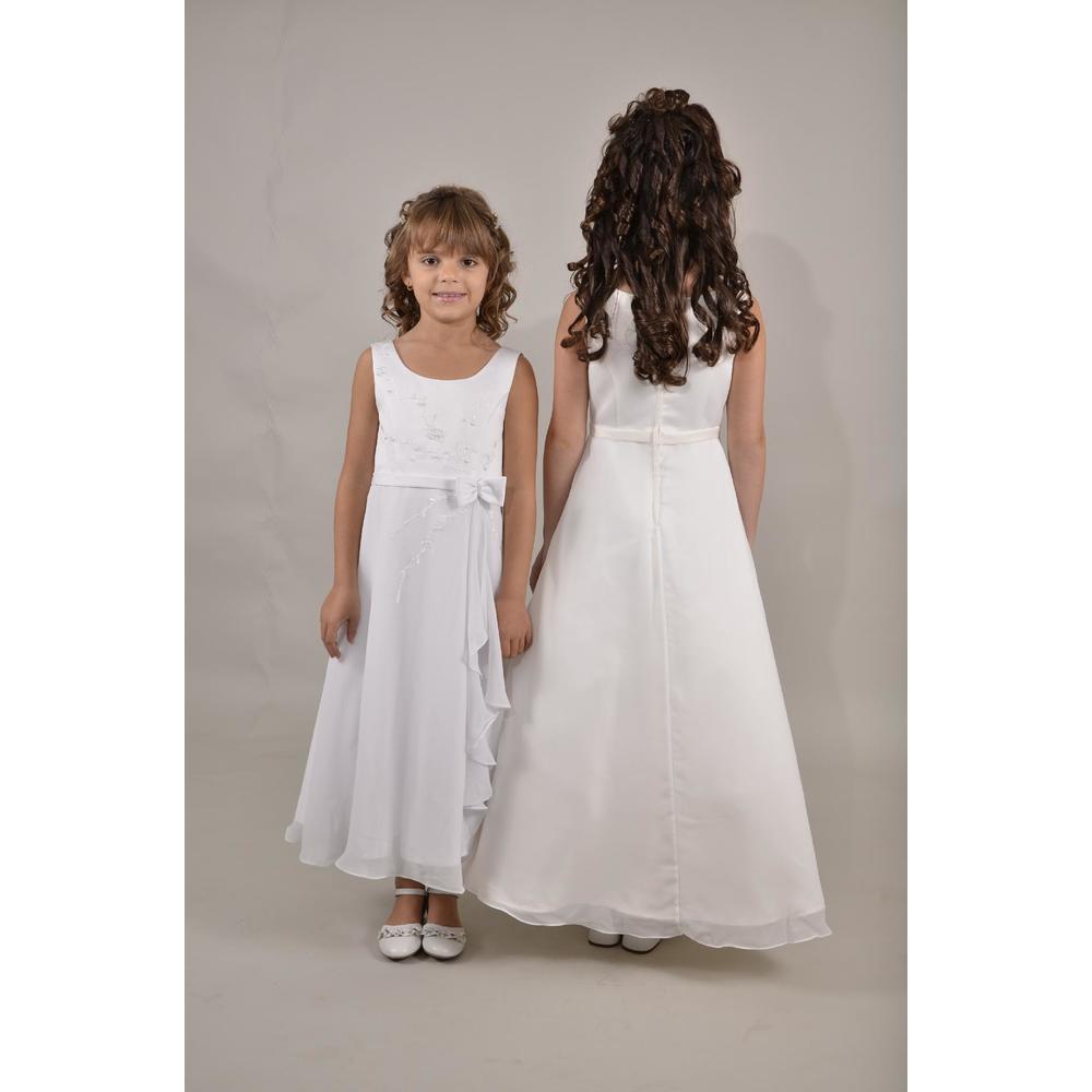 Sweetie Pie Collection Chiffon A-Line Plus Size Communion Dress with Jacket