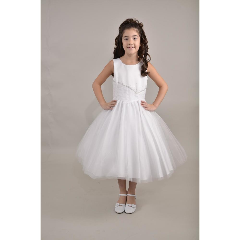 Sweetie Pie Collection Satin and Tulle Communion Dress with Jacket