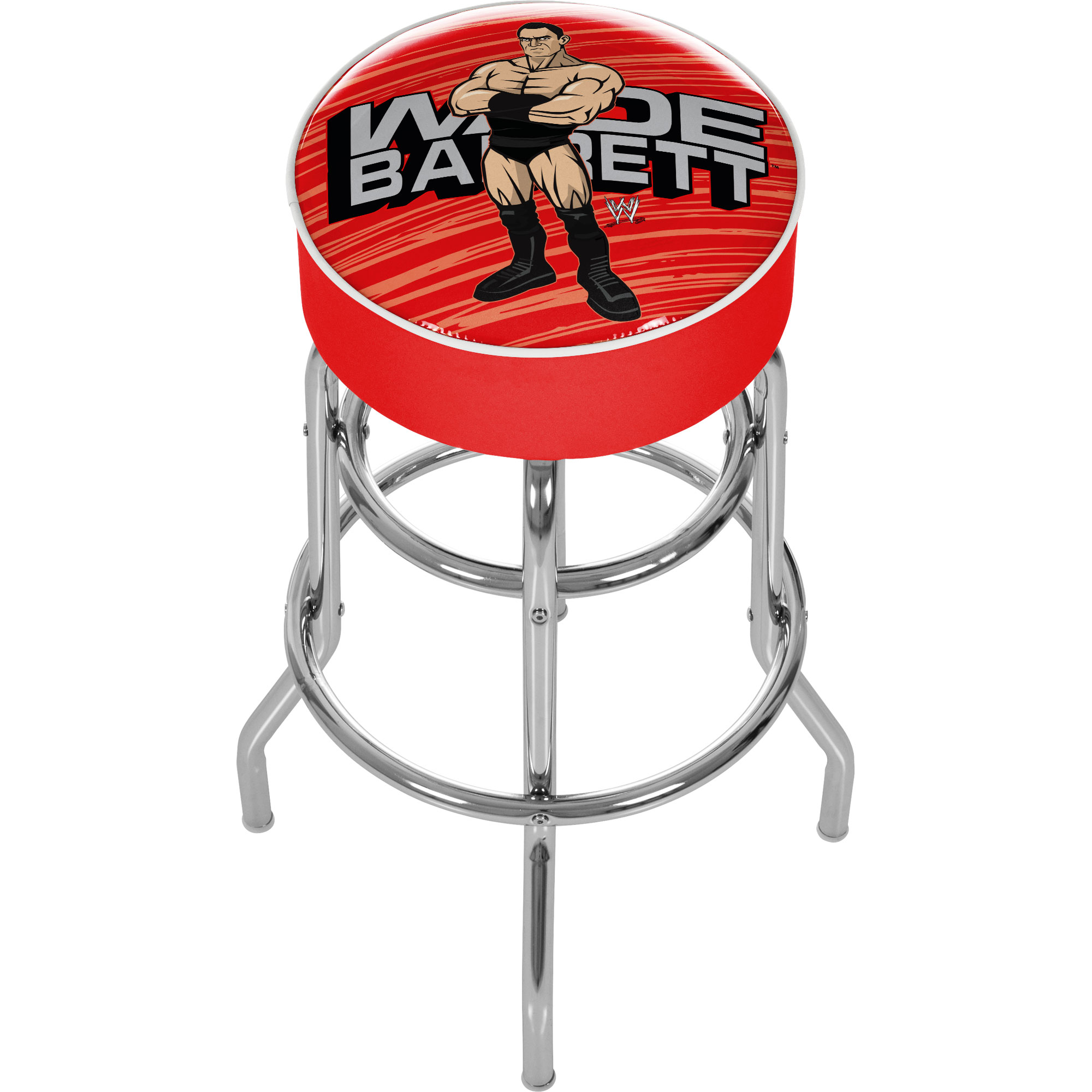 Trademark Global WWE Kids Wade Barrett Padded Bar Stool