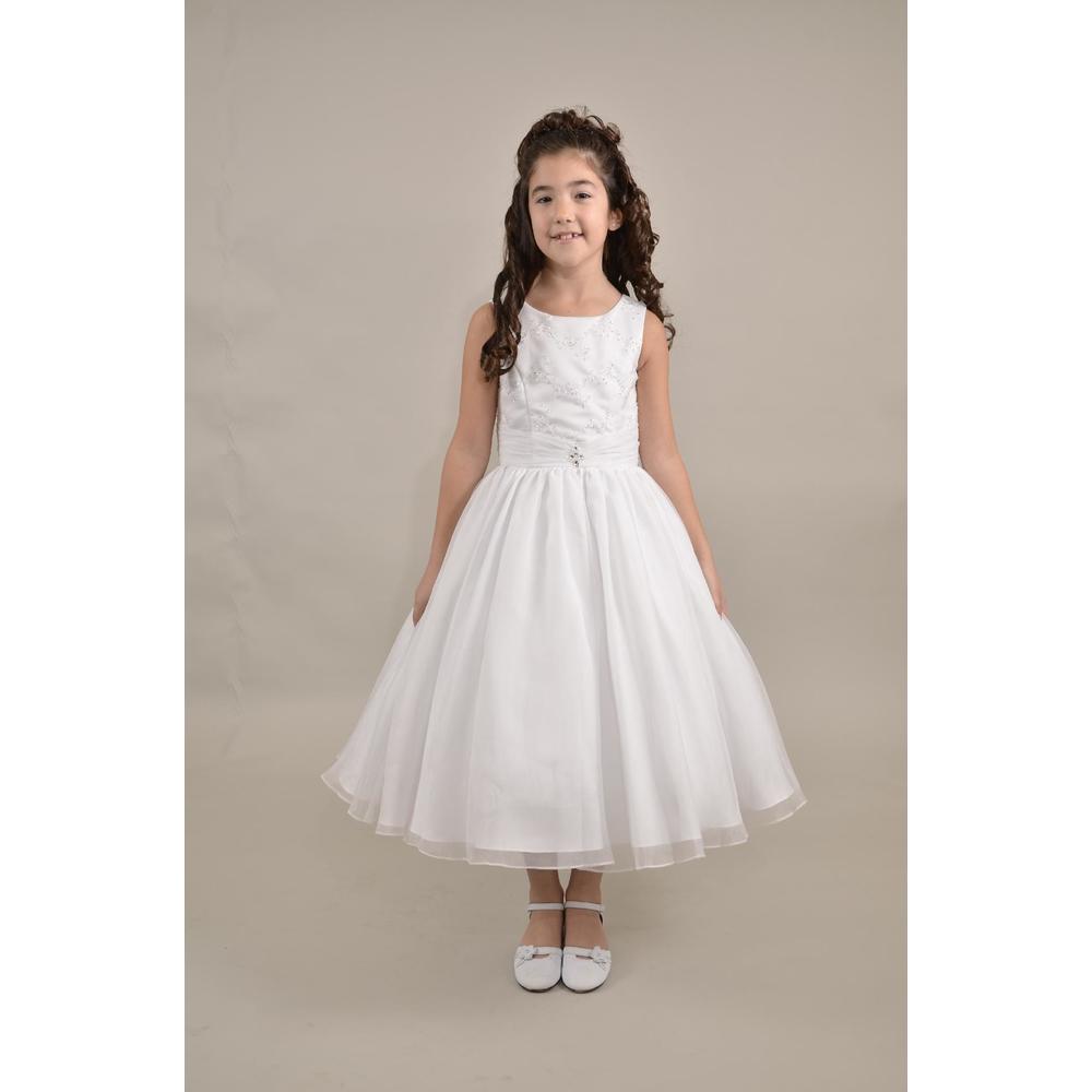Sweetie Pie Collection Organza Communion Dress with Jacket