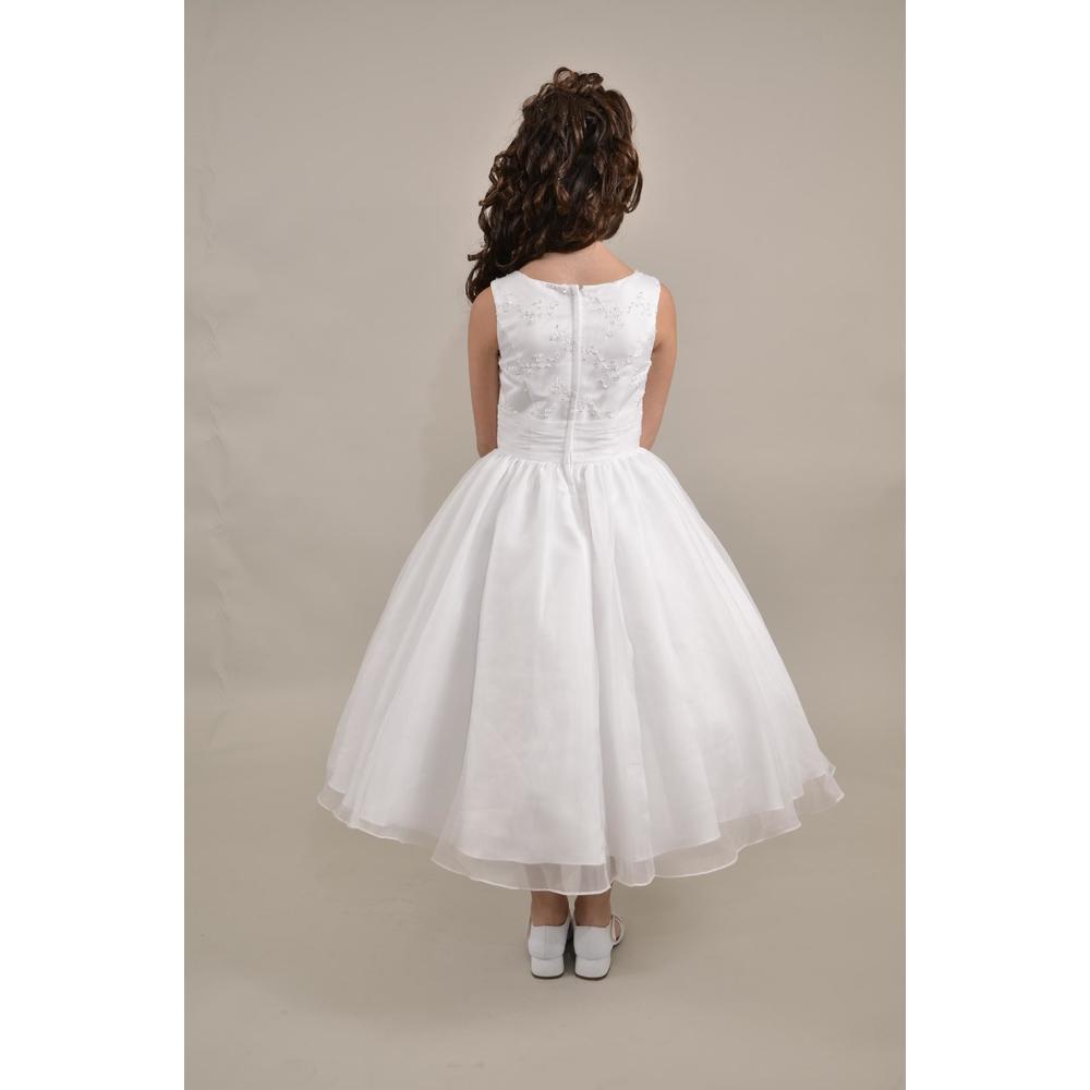 Sweetie Pie Collection Organza Plus Size Communion Dress with Jacket