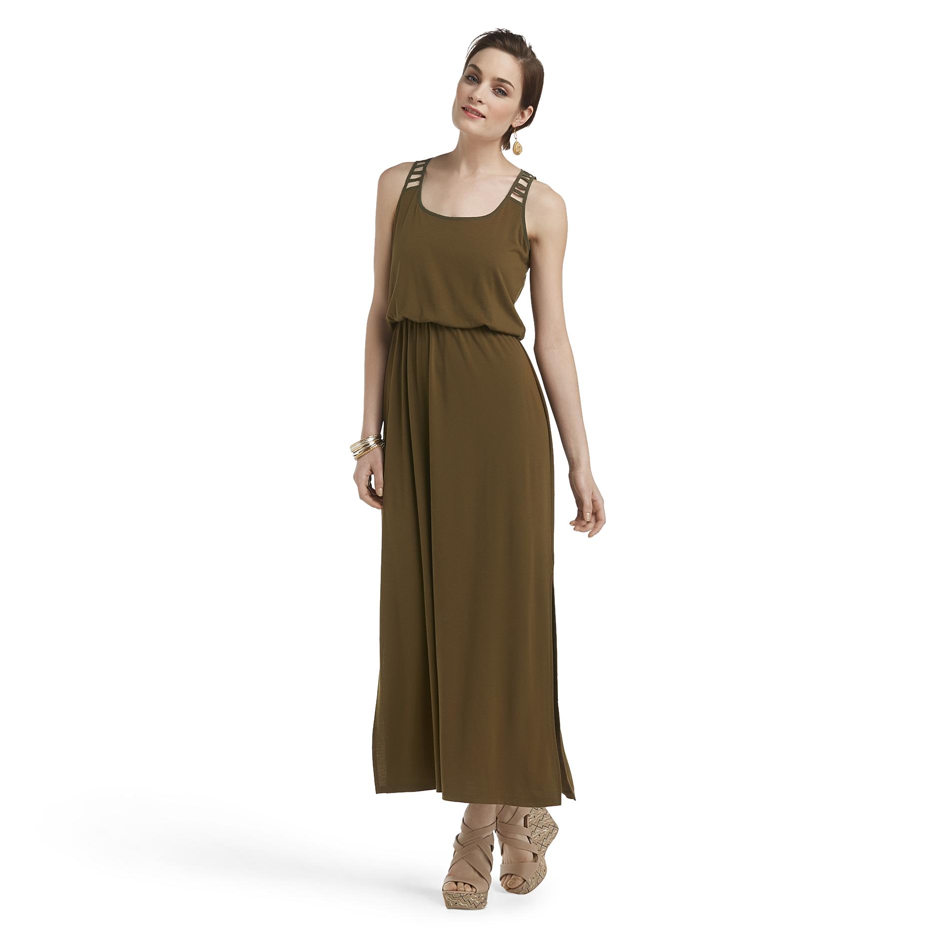 Attention Women's Strappy Maxi Dress