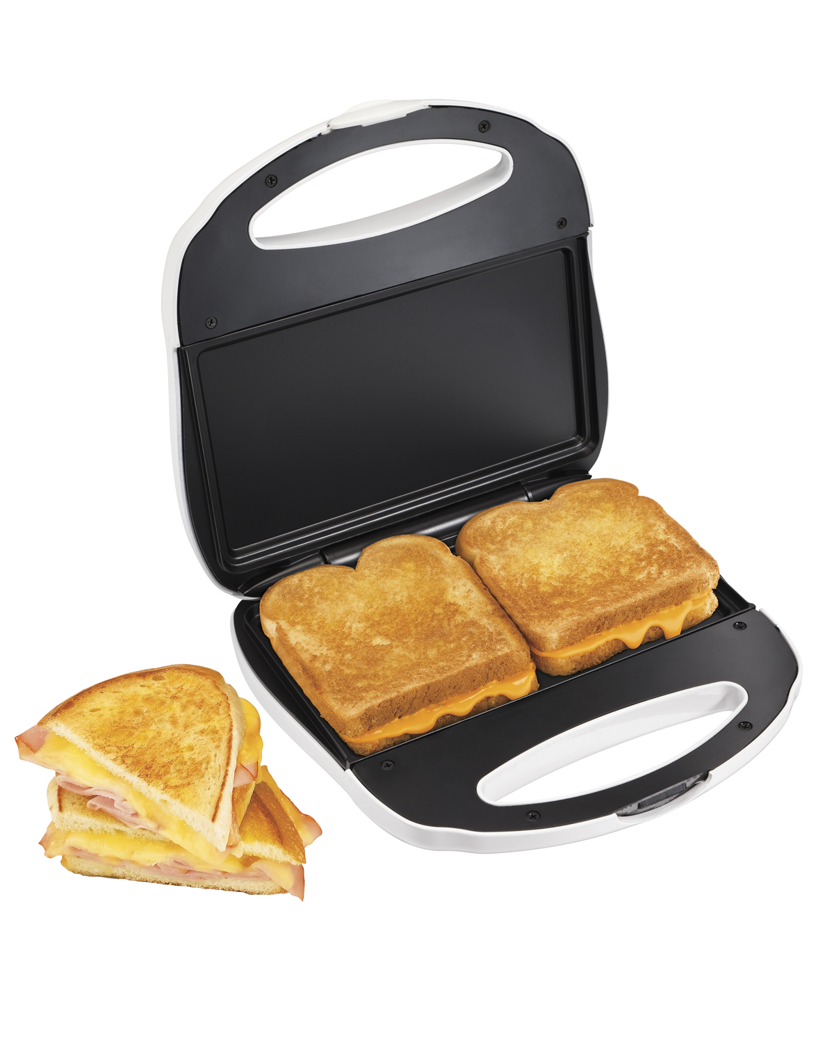 Proctor Silex 25400 Sandwich Maker, White Proctor Silex 25400 Sandwich Maker, White
