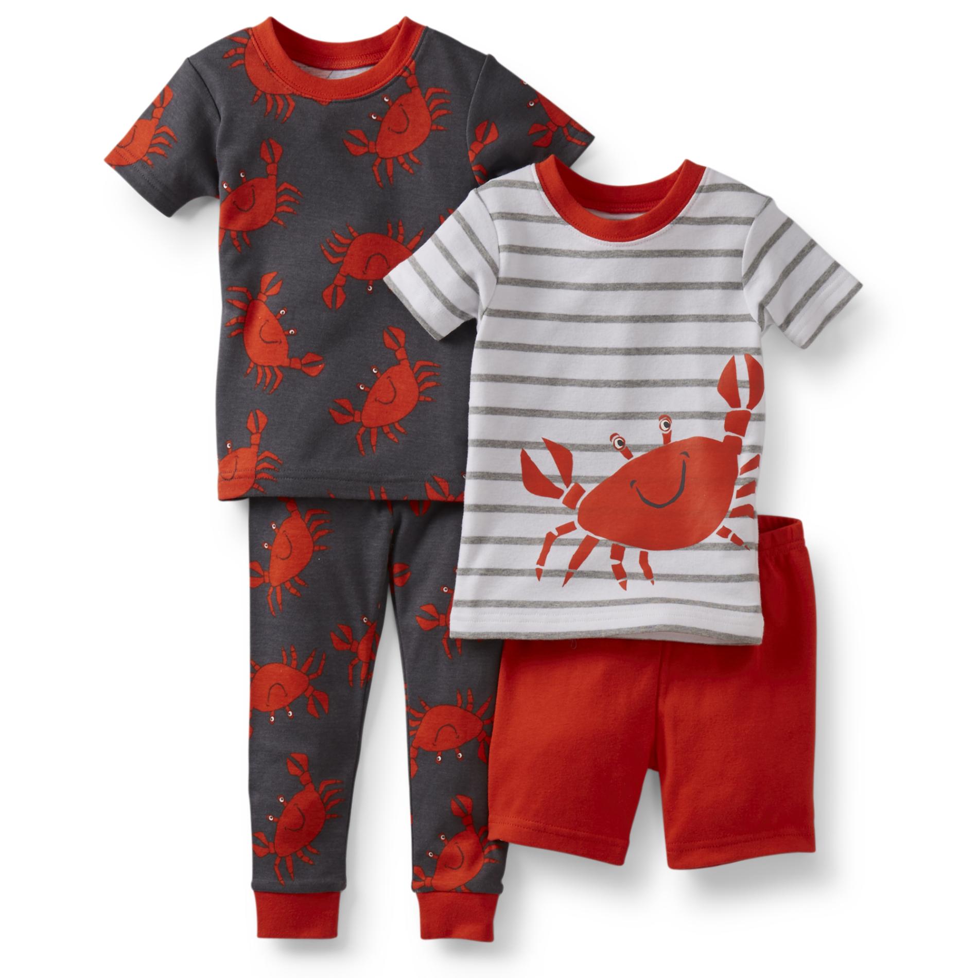Carter's Infant & Toddler Boy's 2-Pairs Pajamas - Crab