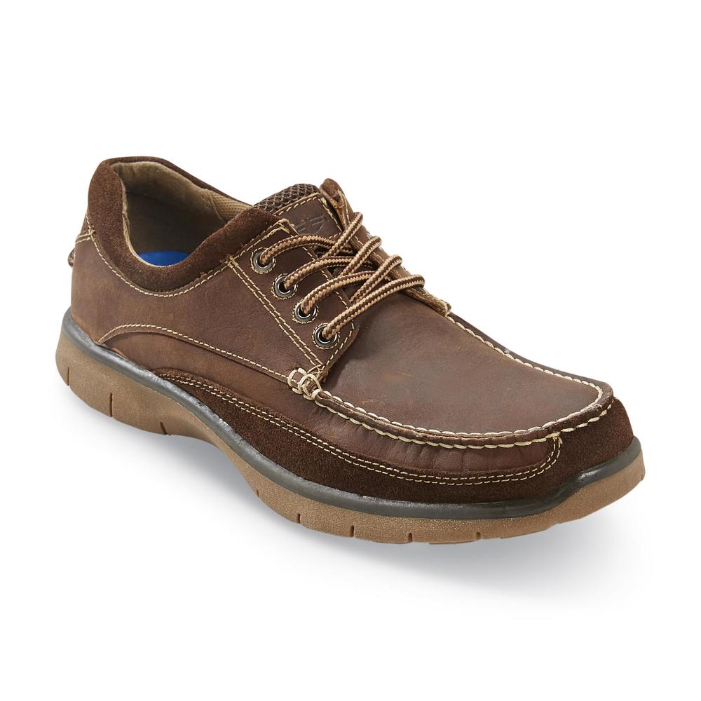 Dockers Men's Jaffe Dark Brown Boat Shoe
